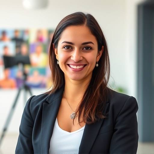 Foto de Ana Paula Oliveira, fundadora e diretora da Escola de Mídia Vanguardista.